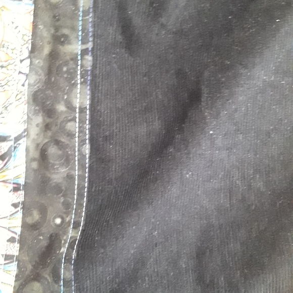 Unique one of a kind handmade needlecord size large beautiful shirt - Picture 4 of 16